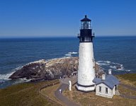 DJI 0005  Yaquina Head Light