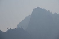 ND8 7525  Crater Lake in smoke