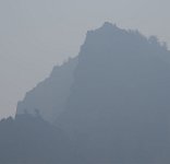 ND8 7532  Crater Lake in smoke