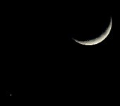 DSCF2997  Moon and Venus 5/19/07