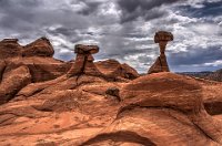 ND8 8574 75 76 77 78 79 80 Vibrant  The Toadstools, Utah